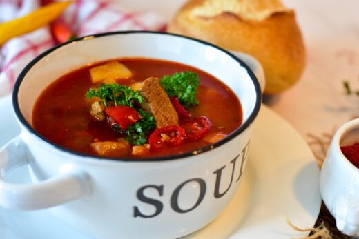 Traditional Czech soups tend to be thick and flavourful.
